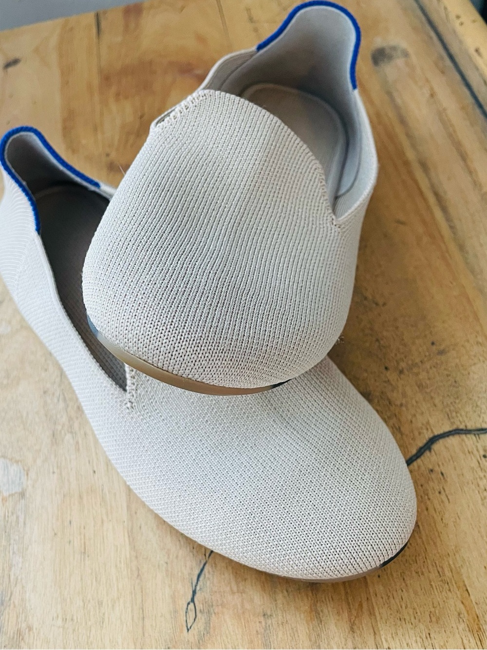 Rothy’s The Lounge Loafer in Sandstone Cream - Picture 12 of 14